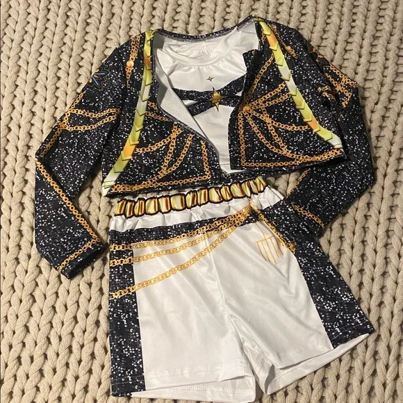 NEW Rumi Halloween Costume K-Pop Demon Hunters, girls size 6-7 / size 120 cm NWT - Picture 14 of 15